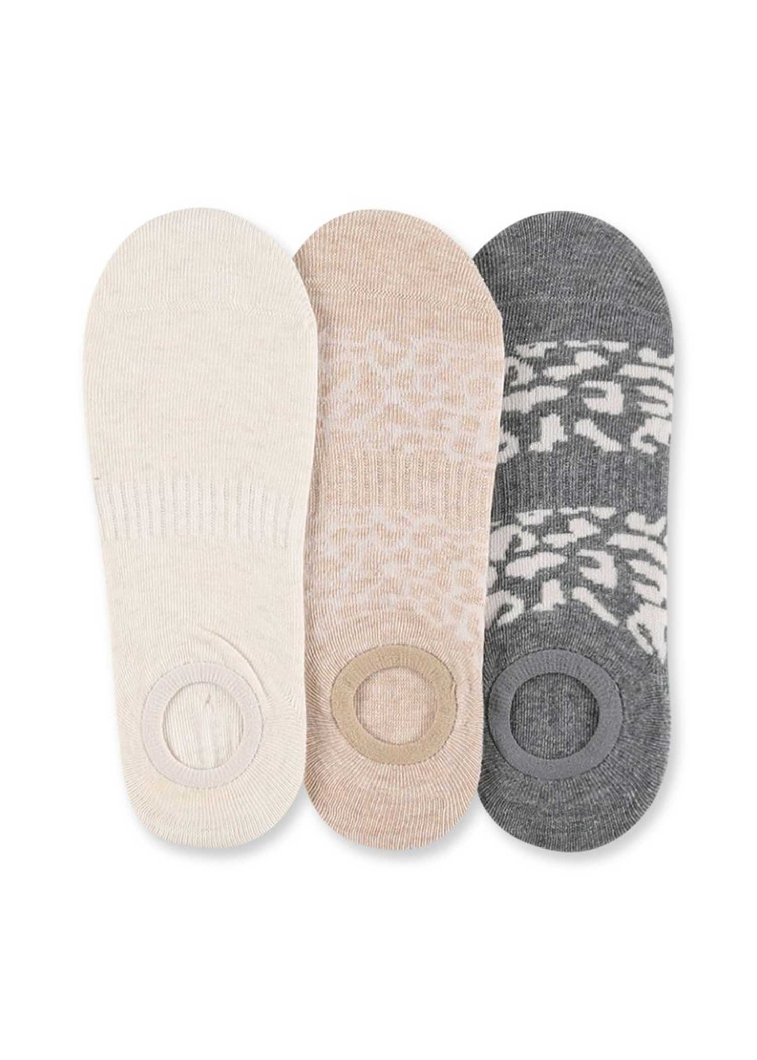 מארז 3 זוגות עקביות מנומר ללא תפר MIX - לויטקס Levitex