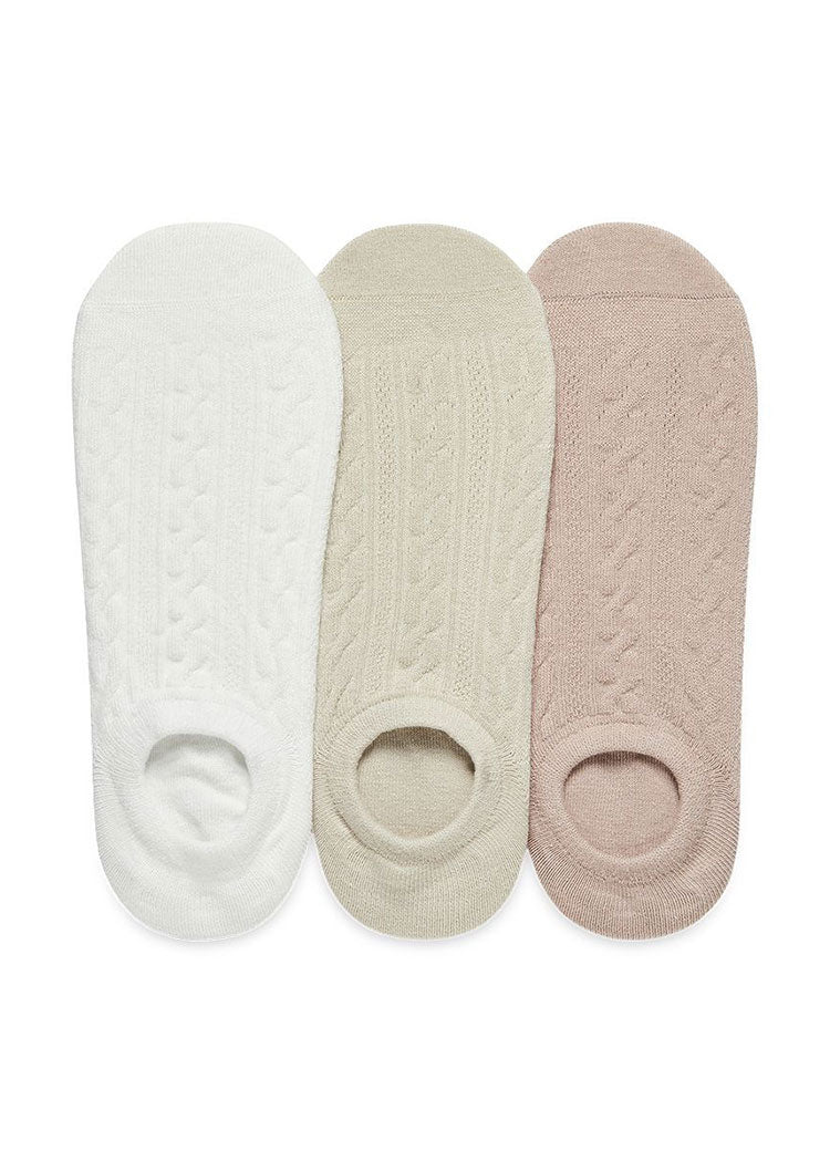 מארז 3 זוגות עקביות צמות ללא תפר MIX Femina