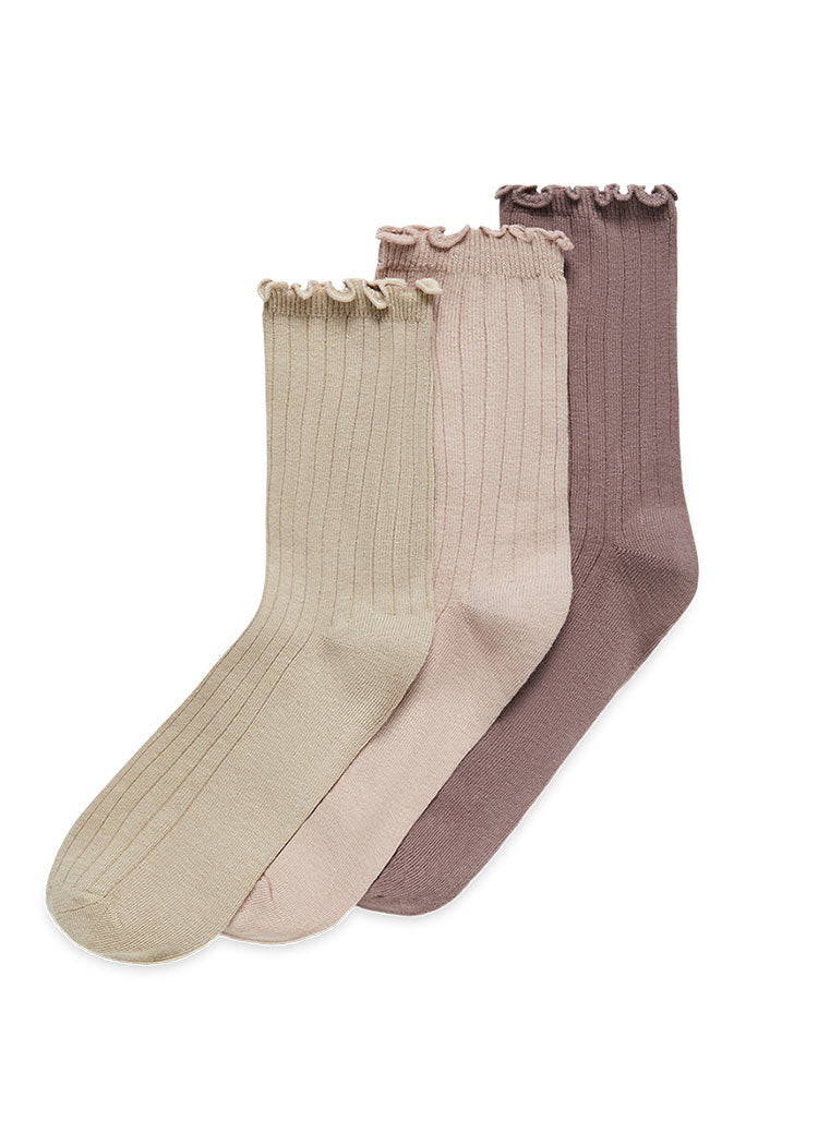 גרבים באורך קלאסי עם סיומת תלתל MIX Femina