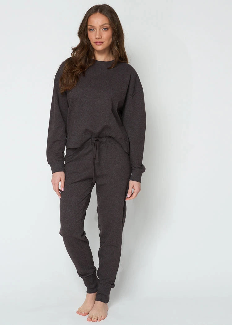 חליפת פנאי נשים פרנץ טרי חום - לויטקס Levitex