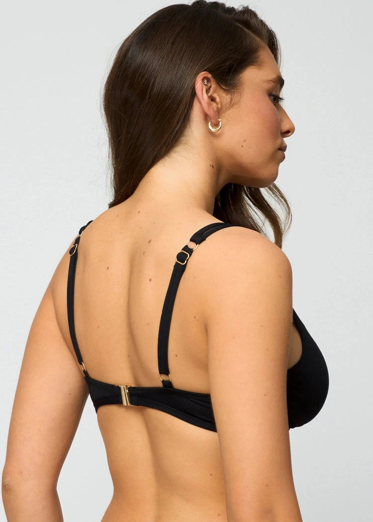 טופ ביקיני עם ברזל שחור - לויטקס Levitex