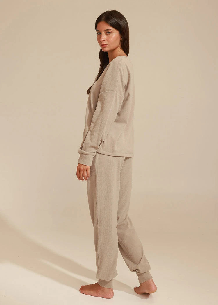 סט פיקה קטן מפתח עגול KHAKI Femina