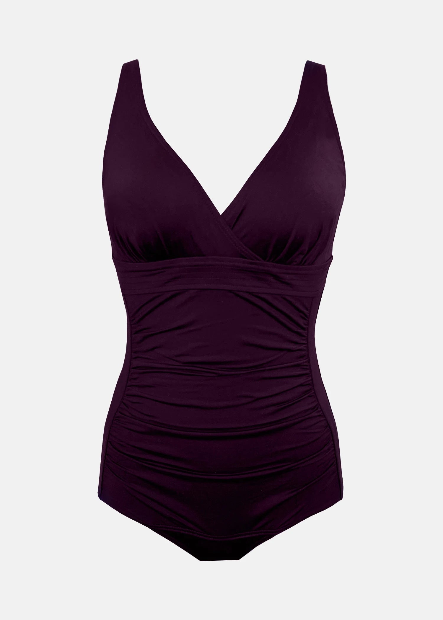 בגד ים שלם מפתח V בורדו - לויטקס Levitex