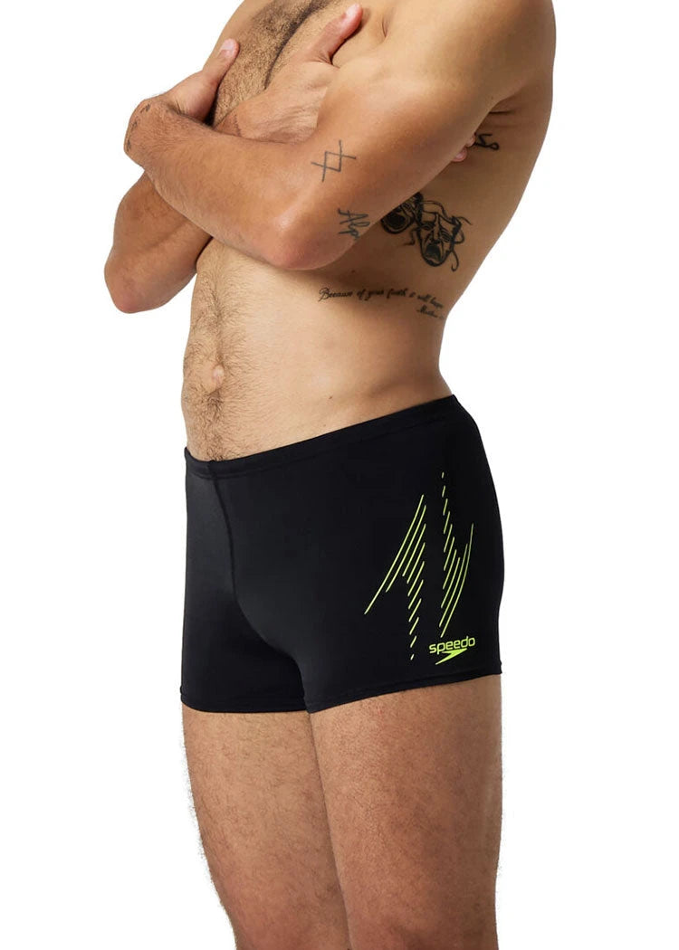 בגד ים מכנסון לגברים Hyper Boom Placement Aquashort שחור SPEEDO Speedo