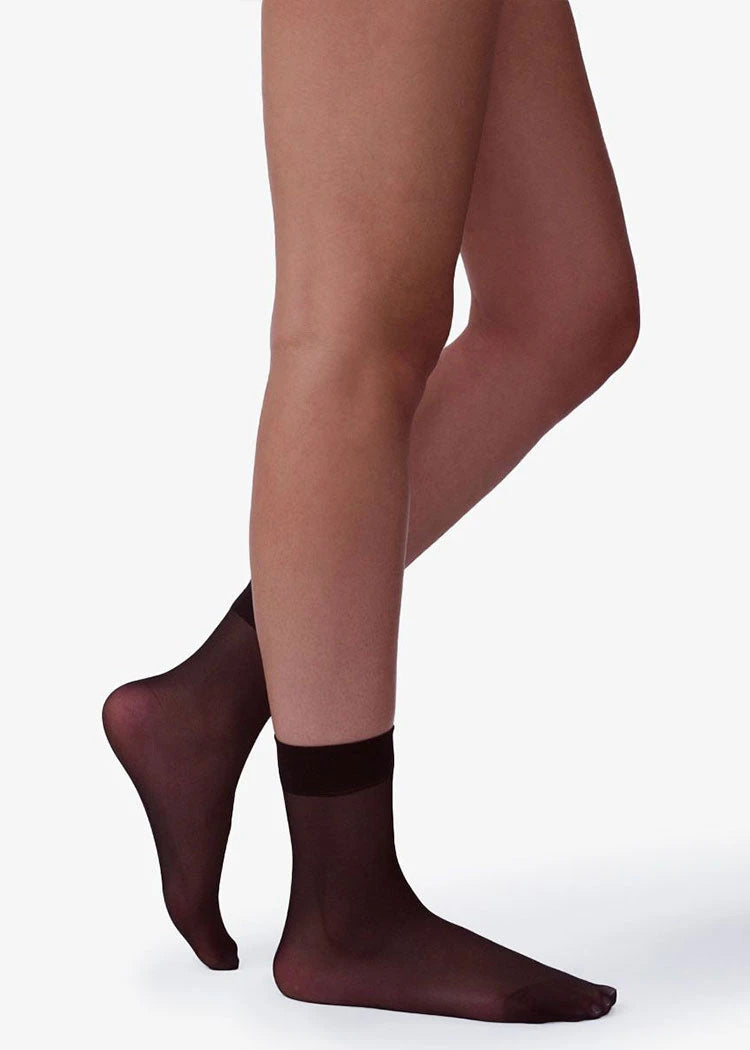 מארז 2 זוגות גרביים, 20 דנייר שחור Femina