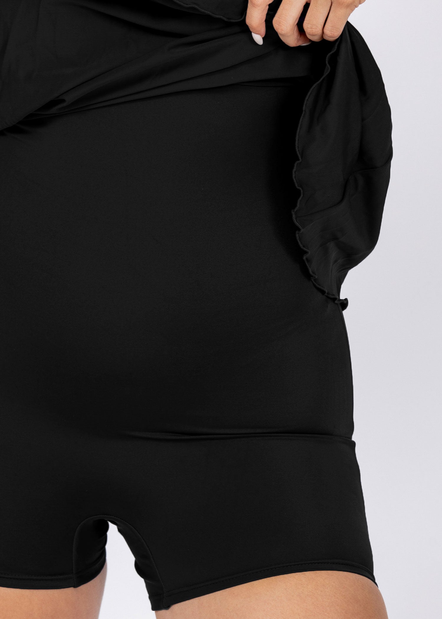 בגד ים שמלה עם מכנסון שחור - לויטקס Levitex