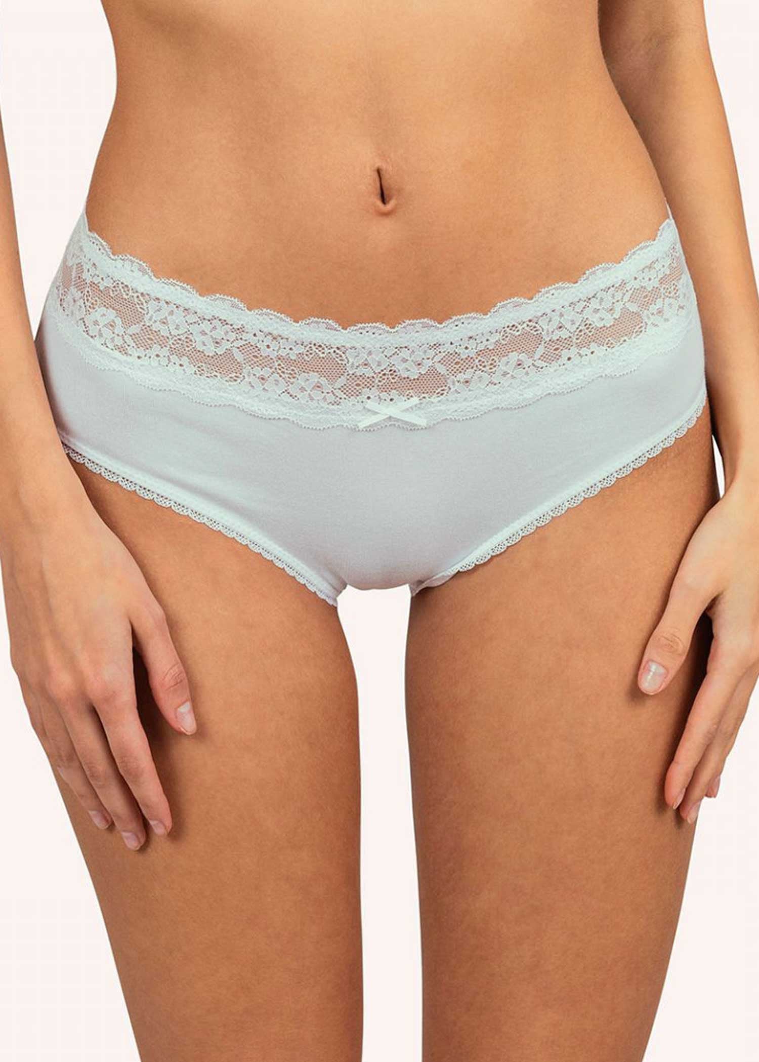 תחתוני כותנה לנשים מידי אקווה פמינה - לויטקס Levitex