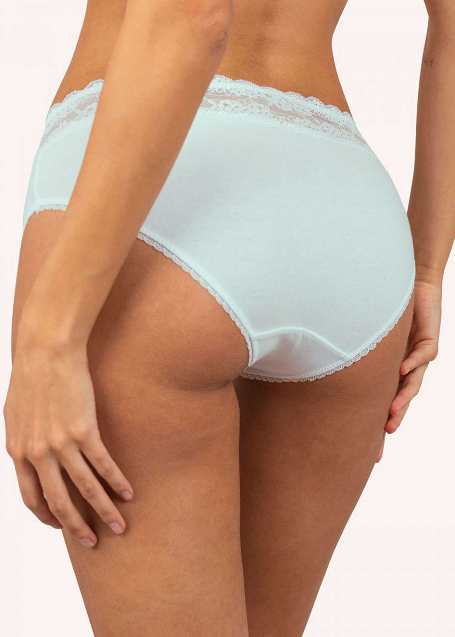 תחתוני כותנה לנשים מידי אקווה פמינה - לויטקס Levitex