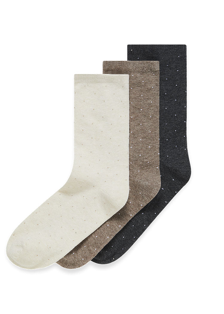 3 זוגות גרביים באורך קלאסי MIX Femina