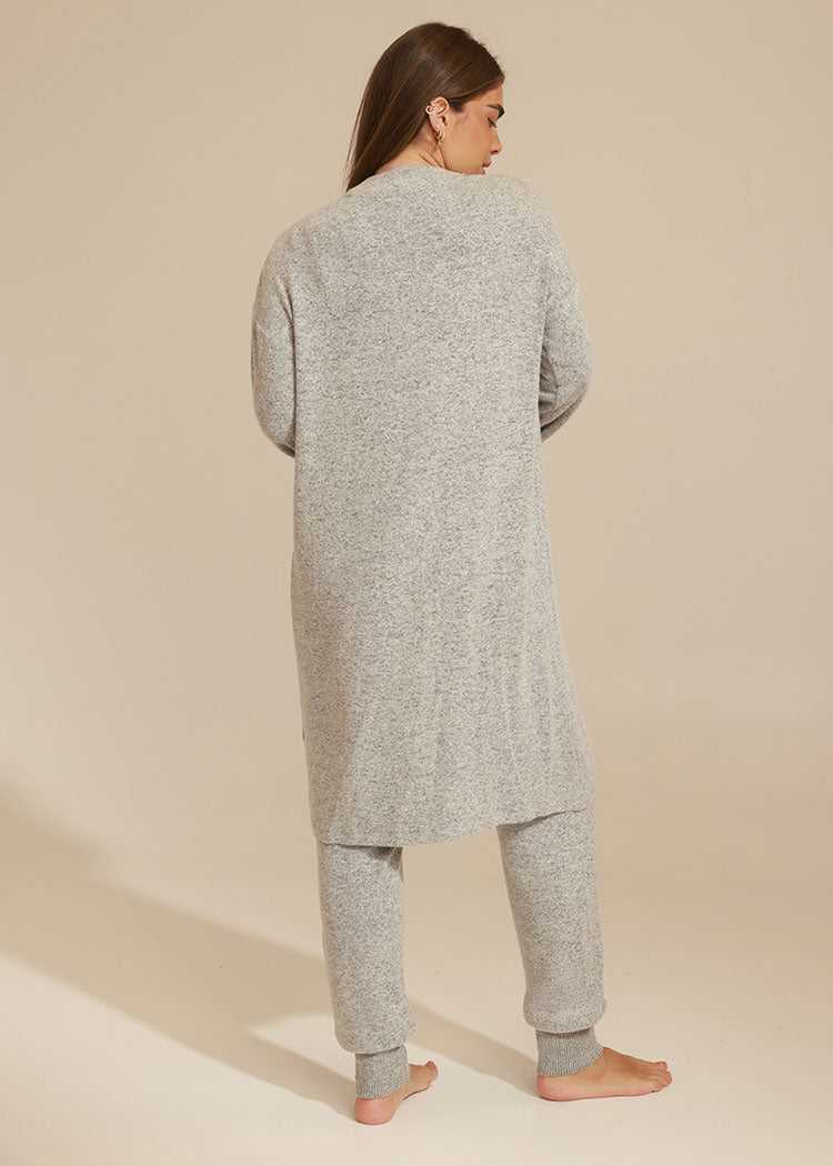 קרדיגן מבד סריג רך ORIGINAL GREY MELANGE