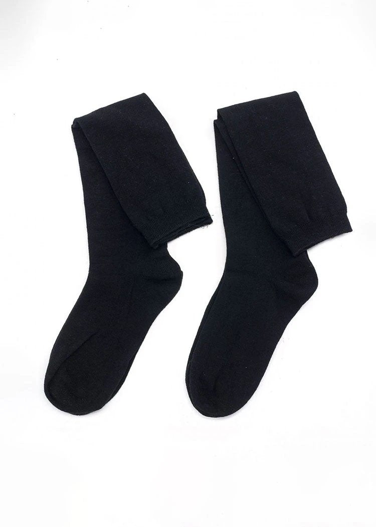 גרב עד הברך בייסיק BLACK Femina