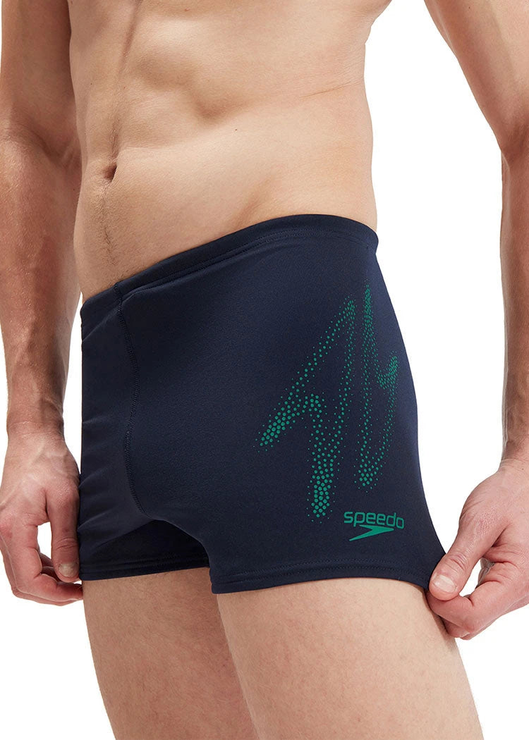 בגד ים מכנסון לגברים  Hyper Boom Placement Aquashort נייבי SPEEDO