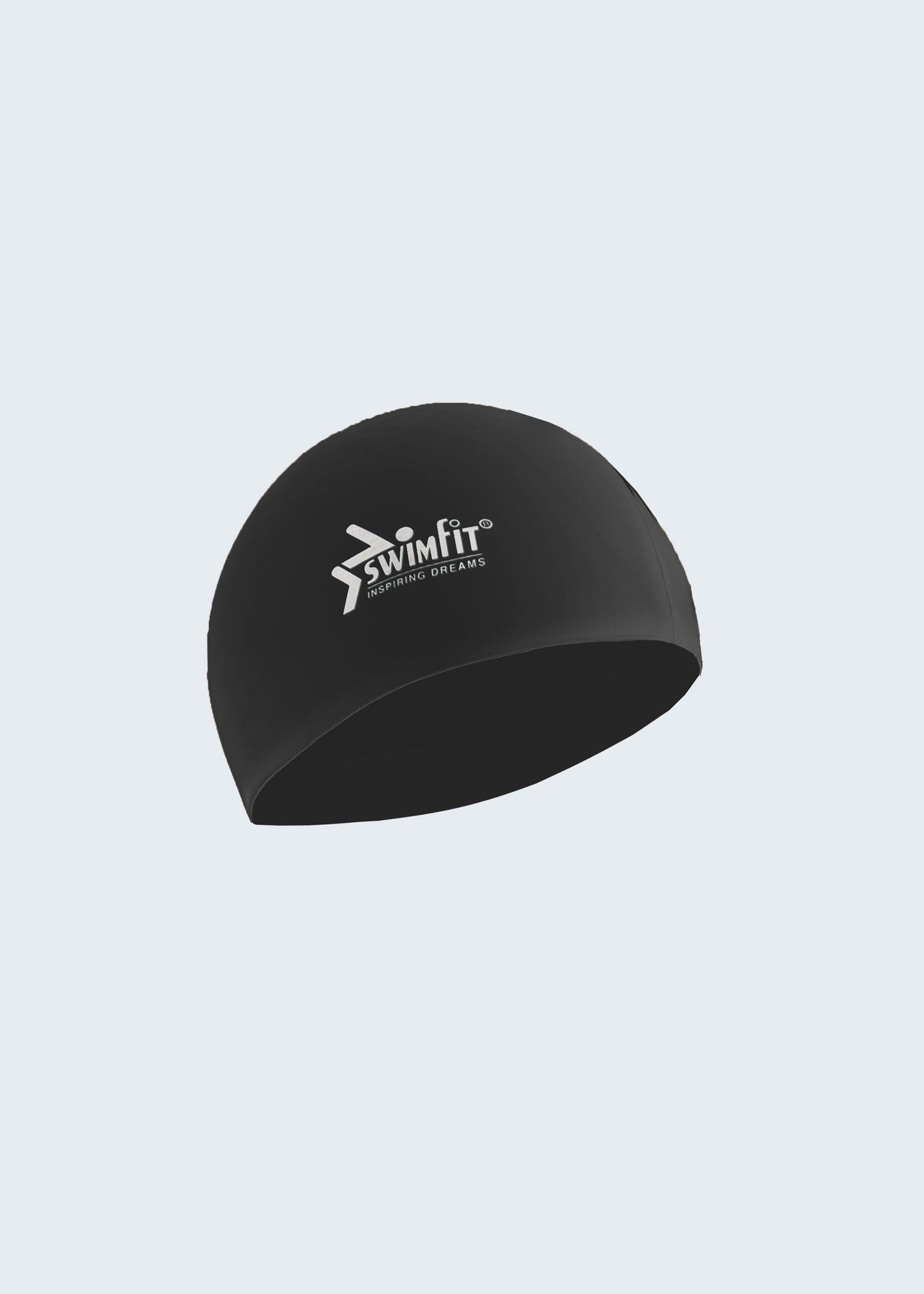 כובע ים סיליקון Swimfit שחור - לויטקס Levitex