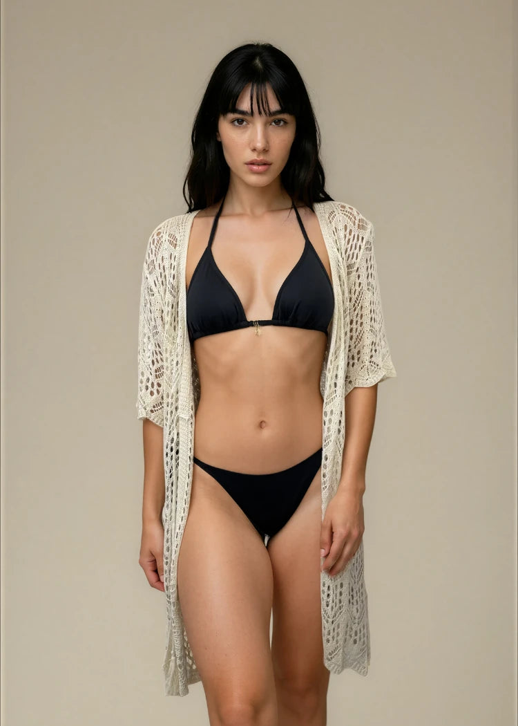 עליונית סרוגה קשירה שמנת